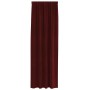 vidaXL Vorhänge 2 Stk Weinrot 140 x 245 cm Samt 4107306_4