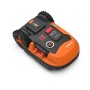 Worx Landroid L1000 Mähroboter WR147E.1, orange-schwarz, für Rasenflächen bis 1000 m².