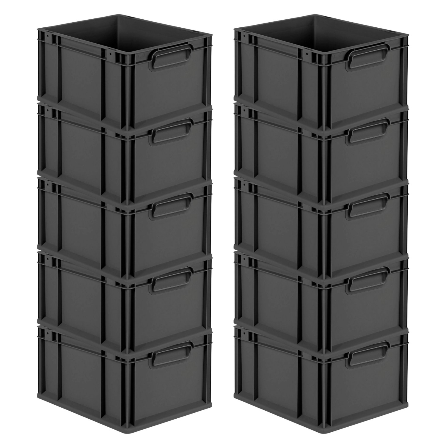PROREGAL SparSet 10x Eurobox Nextgen Grip HxBxT 22x30x40cm 20 Liter Griffe günstig online kaufen