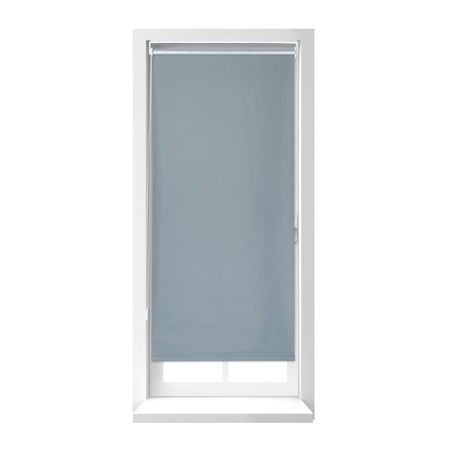 Relaxdays Thermorollo Polyester Grau Verdunkelnd Blickdicht 70 cm x 220 cm