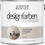Farbeimer Schöner Wohnen Designfarben Ästhetisches Betongrau, matte Premium-Wandfarbe für Innen, 2,5 l.