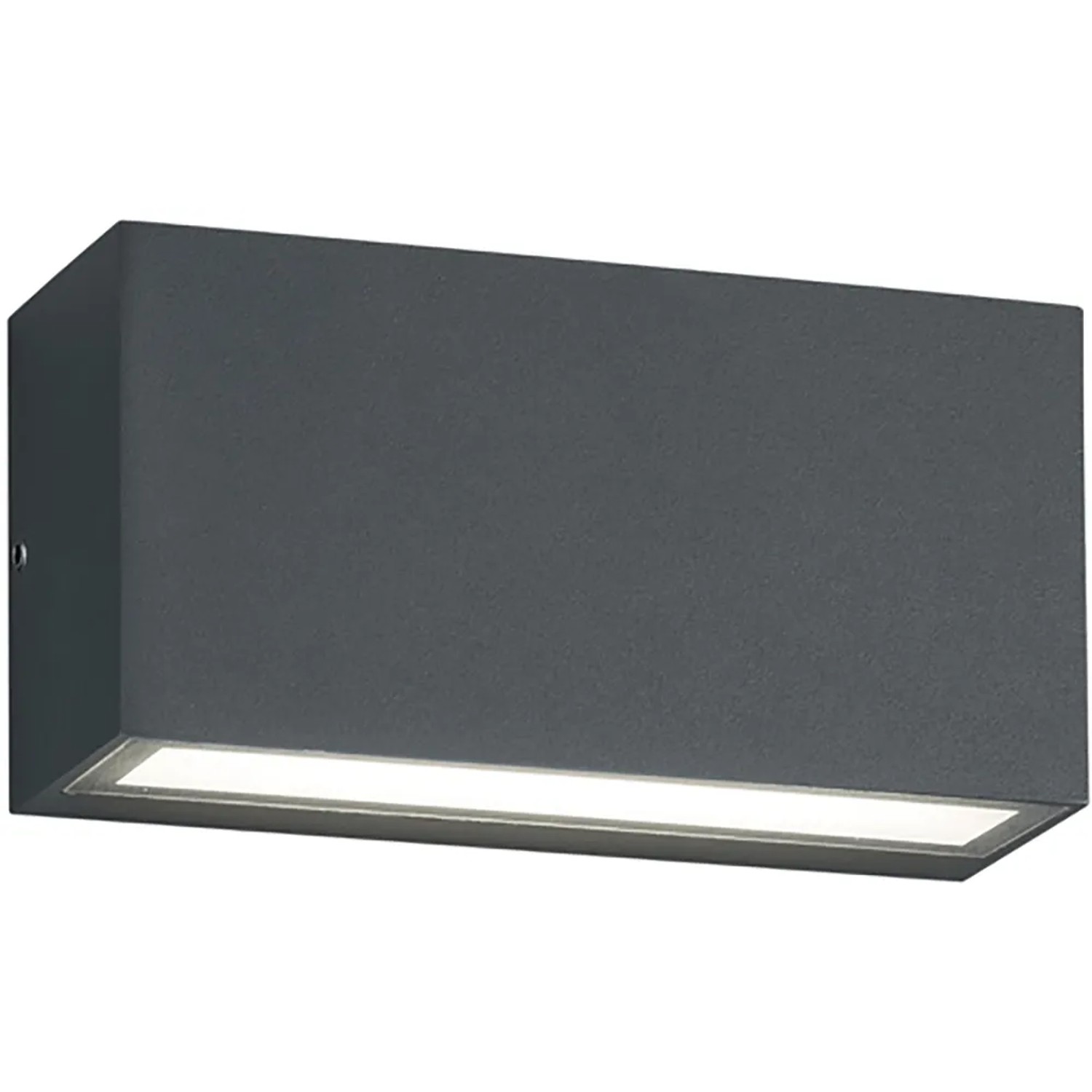 LED Wandleuchte in Anthrazit 10W 800lm IP65