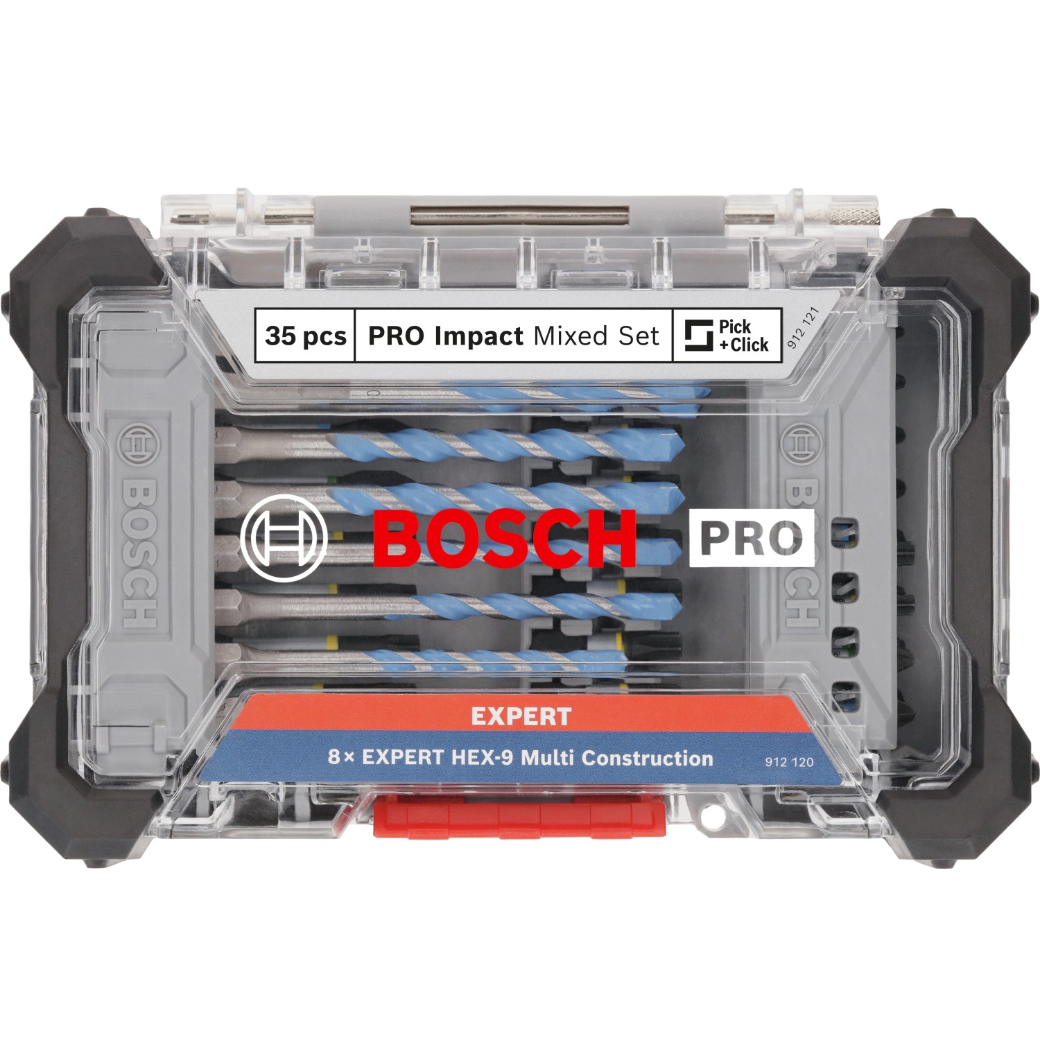 Bosch Schrauber-Bit & Multi-Bohrer Set Pro Impact Mixed 35-teilig günstig online kaufen