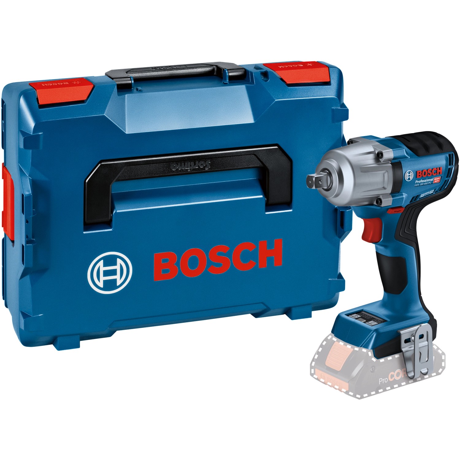 Bosch Professional Akku Drehschlagschrauber Gds V Pc M Akkus Ah L Boxx Kaufen Bei Obi