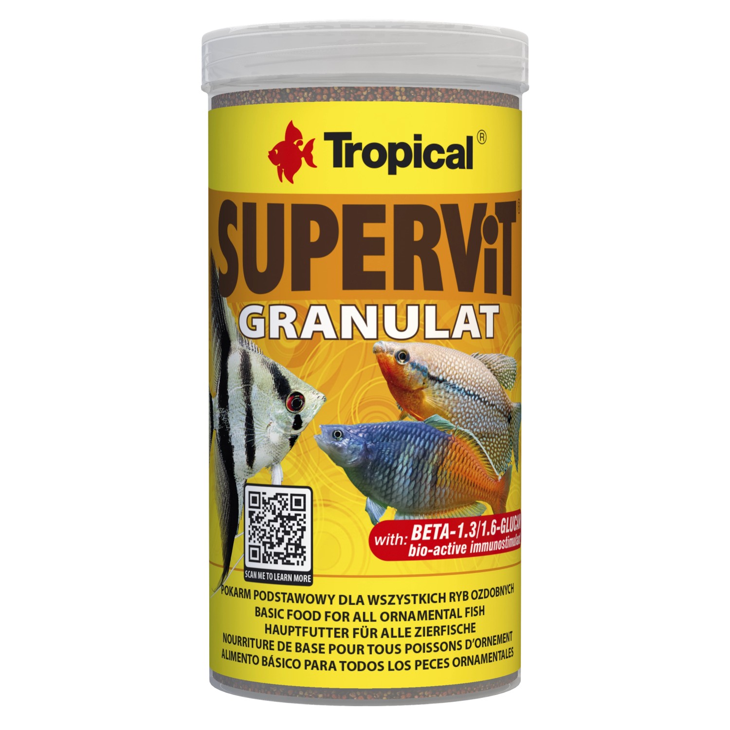 Tropical Fischfutter-Granulate Supervit Granulat 250 ml