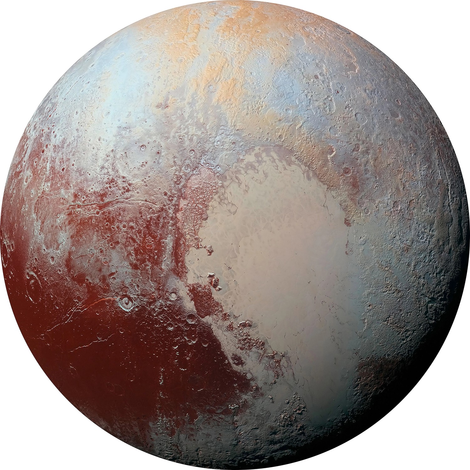 Komar Fototapete Pluto D: ca. 125 cm günstig online kaufen