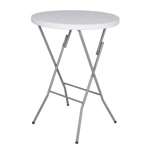 Lex Klappbarer Stehtisch Bistrotisch Balkontisch Gartentisch Partytisch ⌀ 80 cm