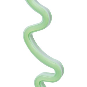 LED-Neonlicht Tannenbaum, grüne Weihnachtsdeko für Innen, 28 cm hoch.