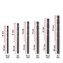 Einhell Metallbohrer-Set, 19-teilig, HSS-R, Ø 1-10 mm, verschiedene Größen im Detail.