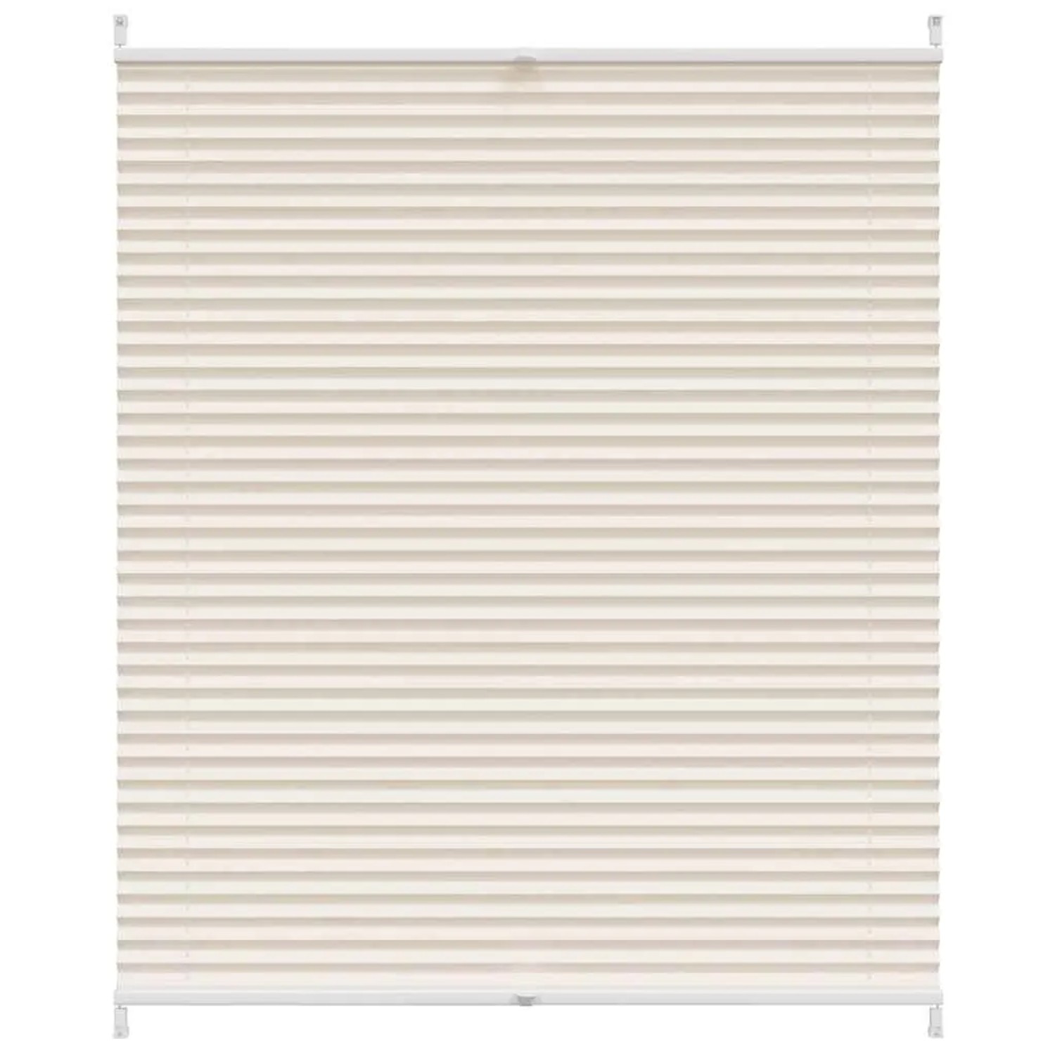vidaXL Plissee Faltrollo Rollo Plisseerollo 110x150cm Creme 240647