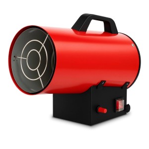 EBERTH Gasheizgebläse 15 kW Direkt Heizkanone Gas Luftdurchsatz 320 m³/h