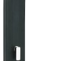Steinbach Solardusche Slim Line Deluxe in Schwarz mit großem Duschkopf für den Garten.