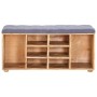 vidaXL Flurbank 100x35x47 cm Mango Massivholz 285891_2