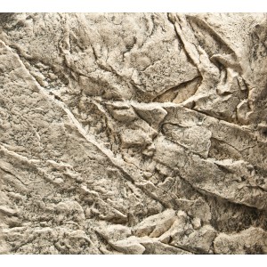 Detailansicht der hellen Juwel Aquarium-Rückwand Cliff Light mit Felsstruktur.