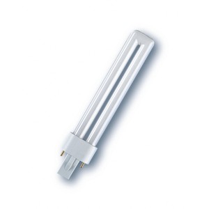 Osram Energiesparlampe G23, 11W, Warmweiß, 900lm. Kompakte Bauform für vielfältige Anwendungen.