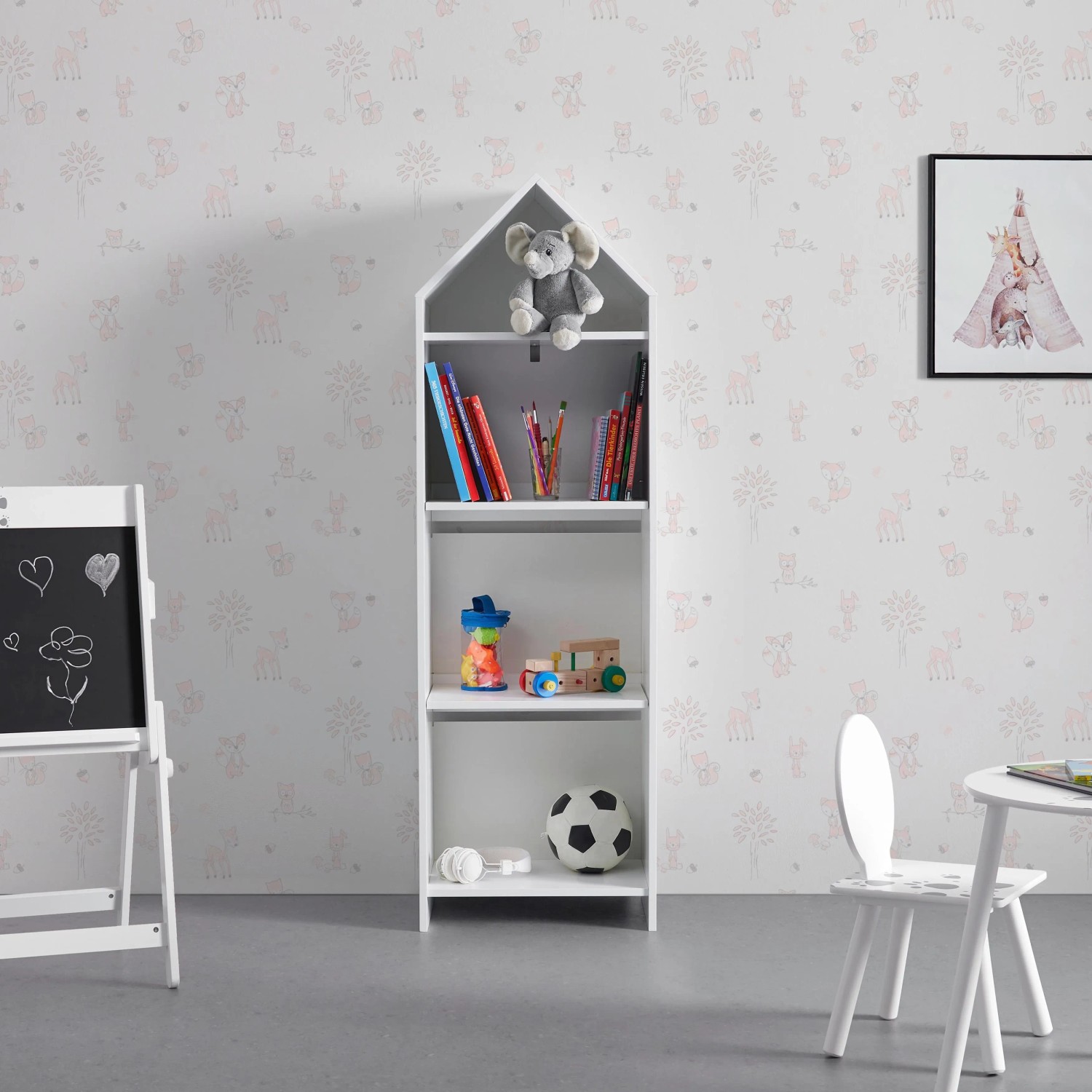 Bessagi Kids Regal für Kinder Lia Weiß