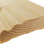 Sockelleiste aus Fichte, 70 mm hoch, 2400 mm lang. Holzleiste für den Bodenabschluss.