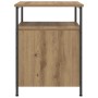 vidaXL Nachttische 2 Stk, Artisan-Eiche 44x45x60 cm Holzwerkstoff 857257_6