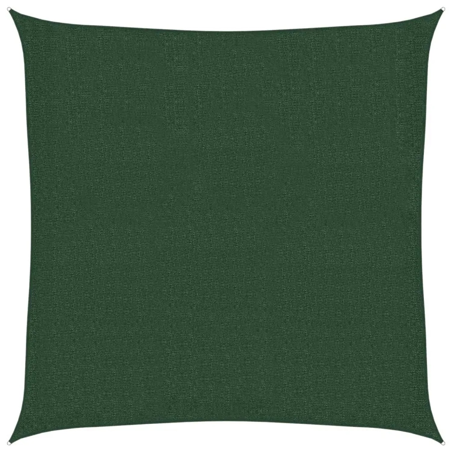 vidaXL Sonnensegel 160 g/m² Dunkelgrün 3x3 m HDPE 311439 günstig online kaufen