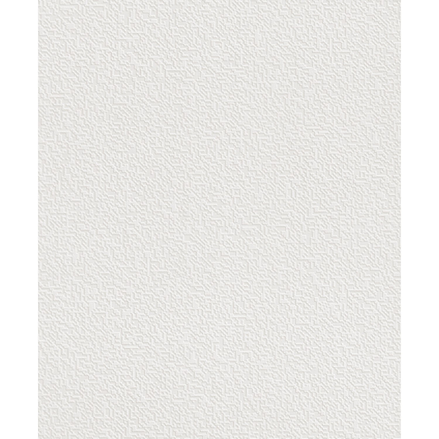 Rasch Vliestapete Wallton 124002 Graphik Weiß 10,05 mx0,53 m günstig online kaufen
