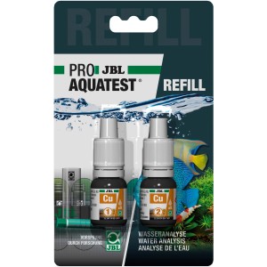 JBL ProAquaTest Cu Kupfer Refill: Nachfüllpackung für Wassertest zur Kupferanalyse im Aquarium.