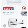 Tesa Elegaant Doppelhaken Chrom, Handtuchhalter zur Wandmontage ohne Bohren.