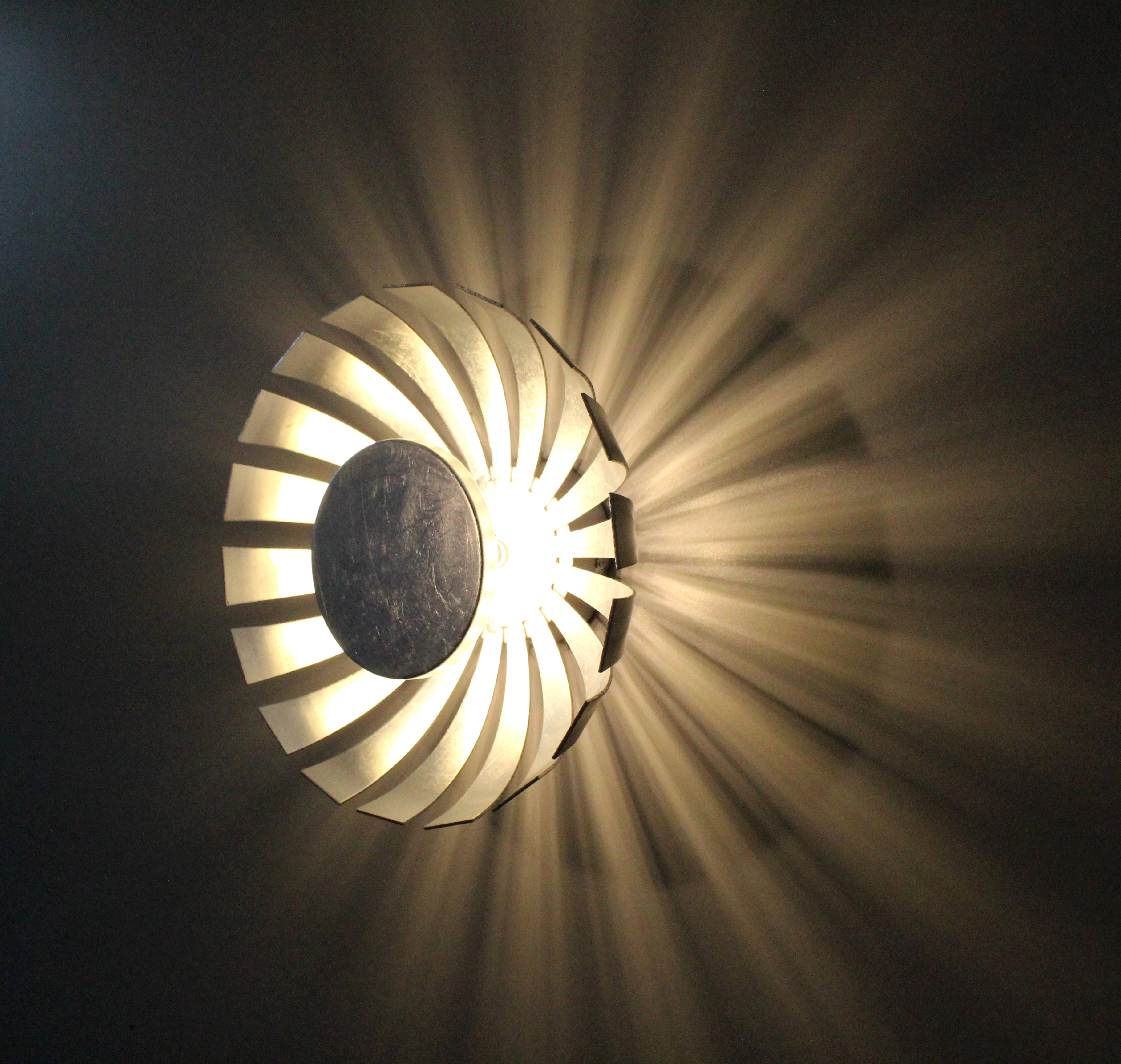 Luce Design LED-Wand-Deckenleuchte Flare 9017 S 1-flammig Silber Ø 18 cm  kaufen bei OBI