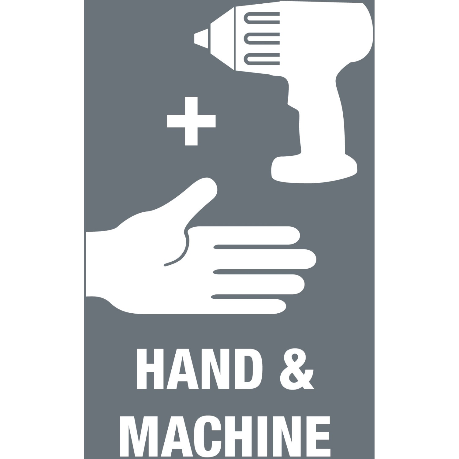 Symbolbild: Hand und Maschine für Wera Bicycle Set 3, 39-teilig.