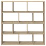 vidaXL Würfelregal 12 Fächer Sonoma-Eiche Holzwerkstoff 860006_4