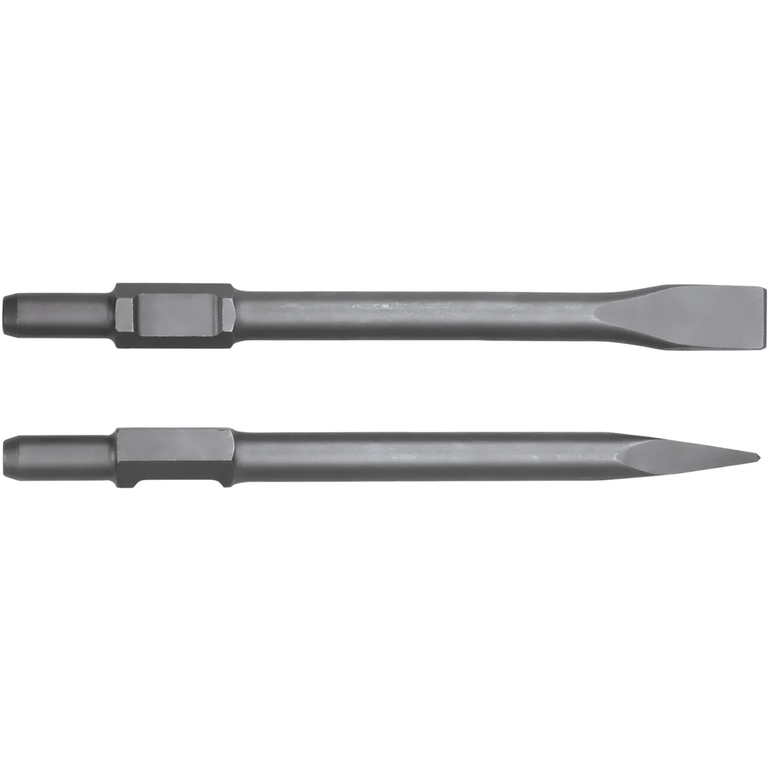 Meißel-Set für Einhell Abbruchhammer TC-DH 43: Flach- und Spitzmeißel für Baumaschinen.