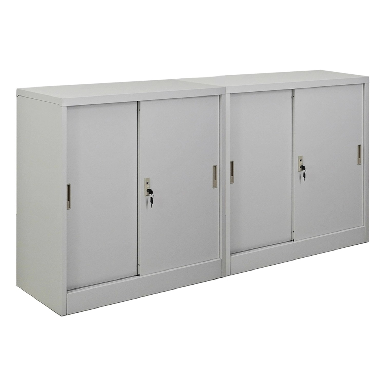 PROREGAL Mega Deal 2x Aktenschrank ELEPHANT mit Abschließbaren Schiebetüren günstig online kaufen
