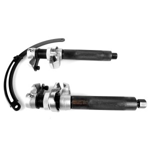 CCLIFE Federspanner KFZ 2tlg, Universal Werkzeug für Auto Stoßdämpfer, Belastung 1,2T