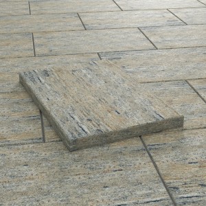 Diephaus Terrassenplatte Corso Muschelkalk, 60x40 cm, Betonplatte mit nuancierter Farbgebung.