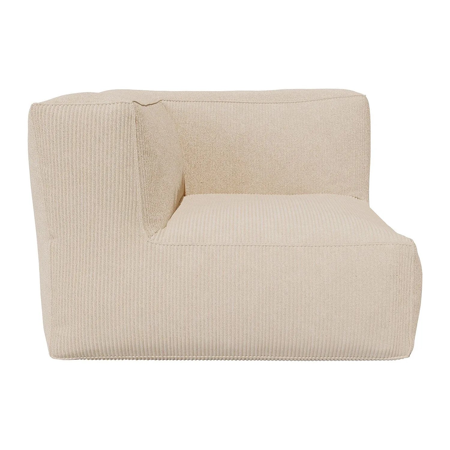 Vente-unique Sessel Mit Gerader Rückenlehne Noumara Beige 95 cm