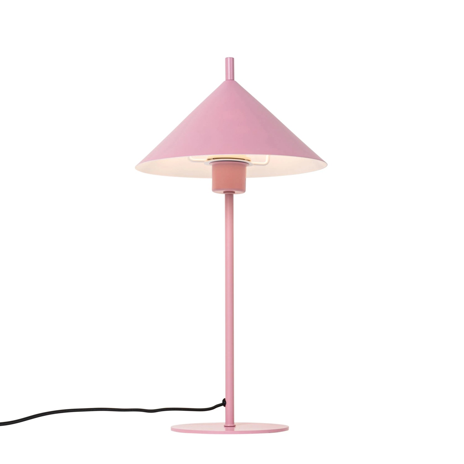 QAZQA Designer Tischlampe Rosa Triangolo