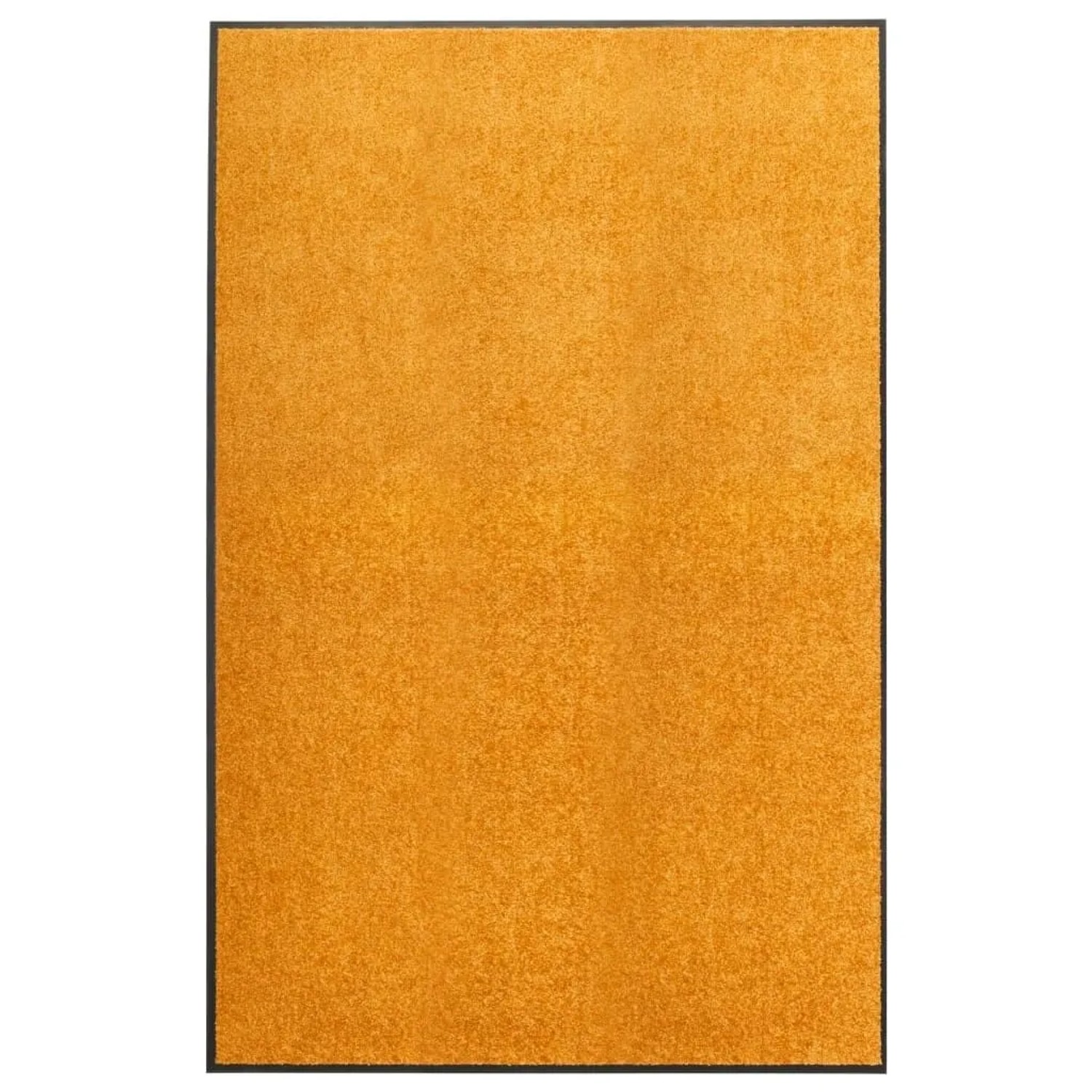 vidaXL Fußmatte Waschbar Orange 120x180 cm 323456