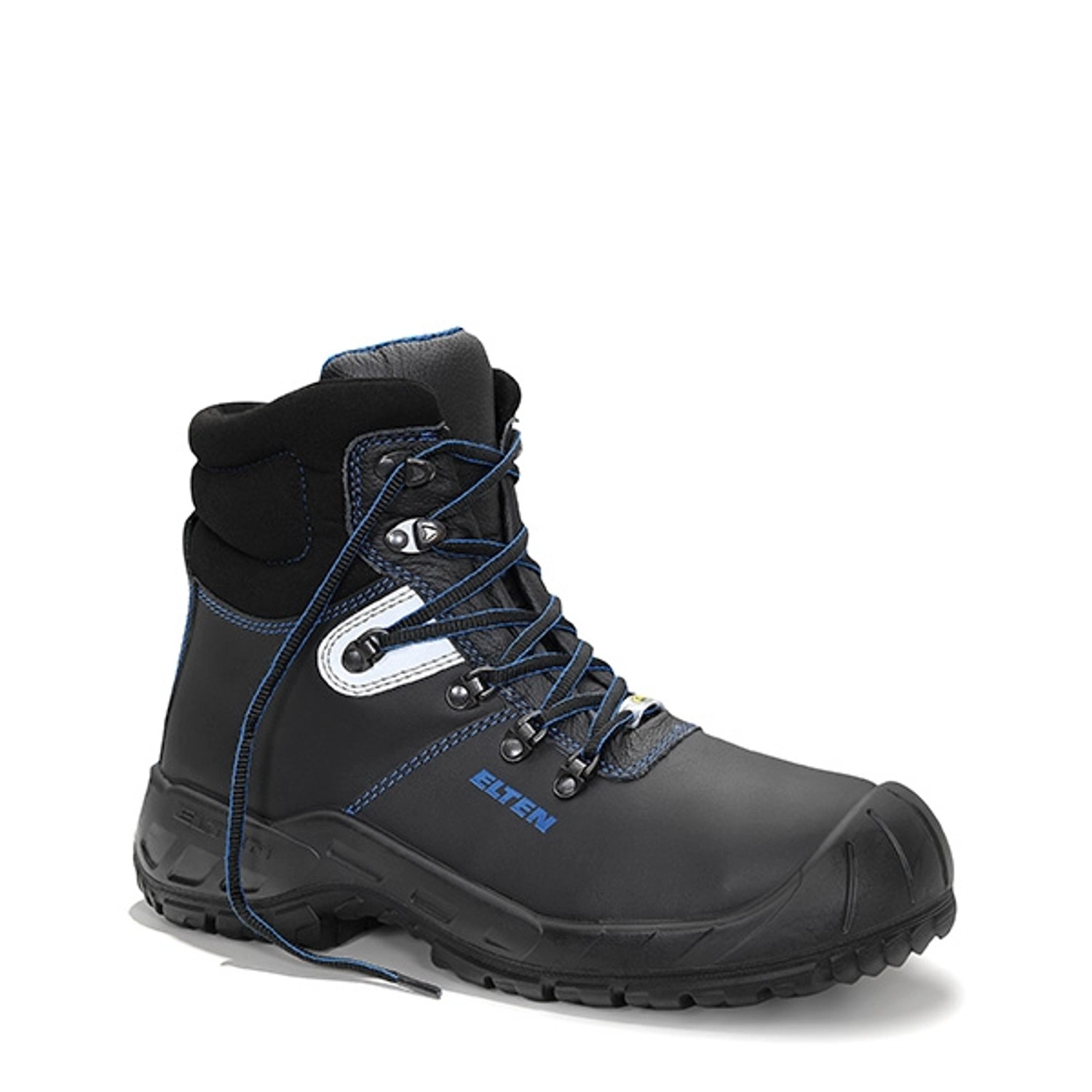Elten Sicherheitsschnürstiefel Alessio Steel Rubber Mid Esd S3 Gr. 43