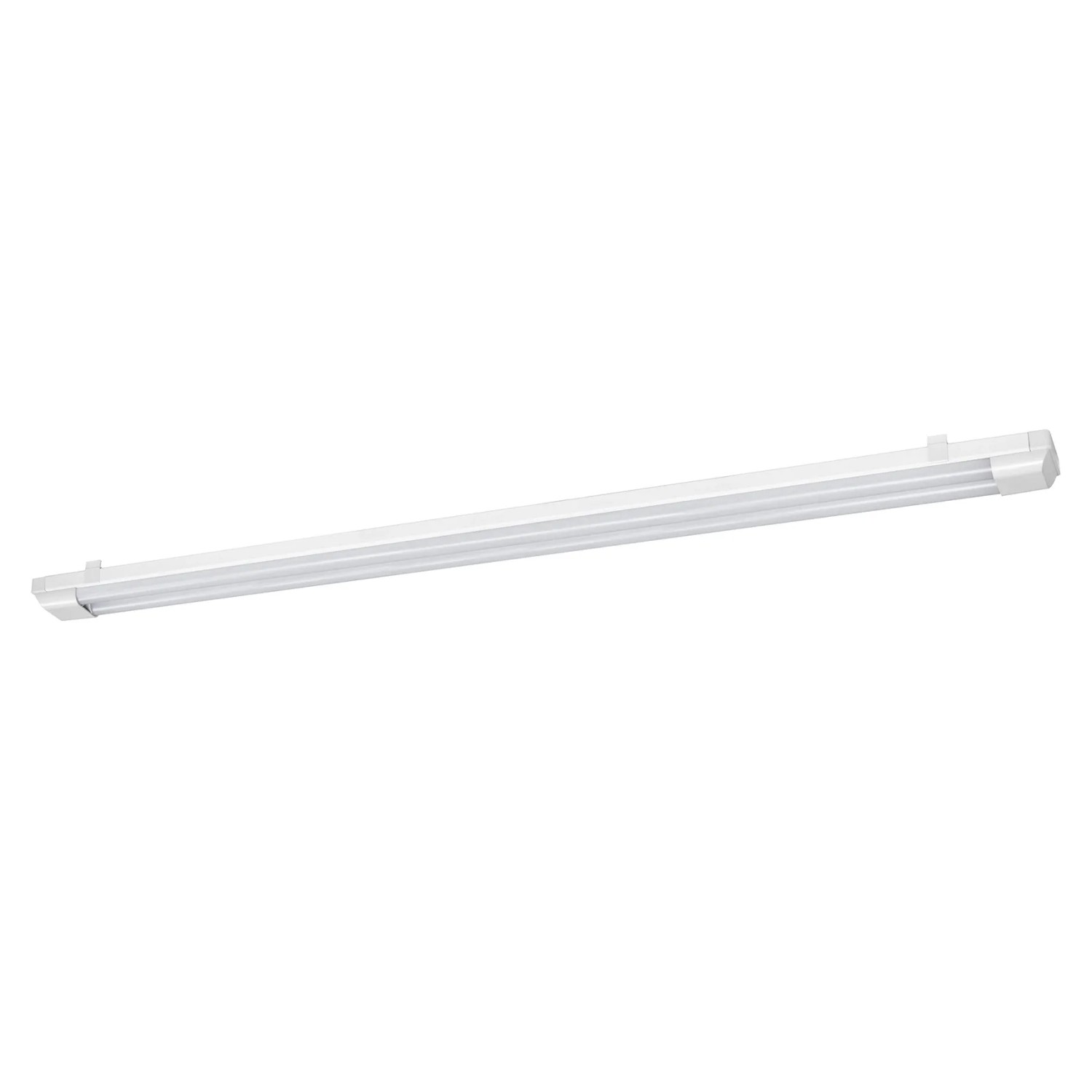 Weiße Osram LED-Lichtleiste Power Batten, 50W, 120cm, für Wand- und Deckenmontage.