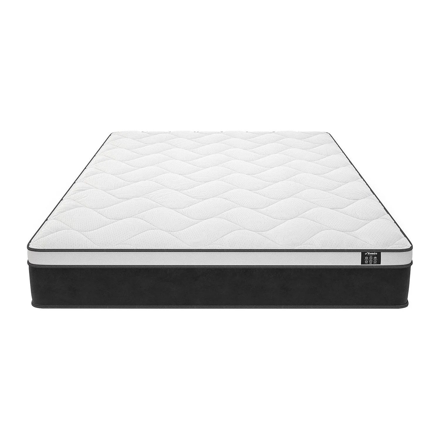 Vente-unique Standardmatratze Astria Weiß 200 cm