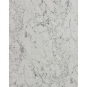 WALLFACE Dekorpaneel in Marmor Optik Weiß, 260x100cm. Paneel für Wandgestaltung.