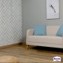 Tapeziertes Wohnzimmer mit Metylan Vlies Fertigkleister für Vliestapeten.