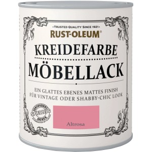 Dose Rust-Oleum Möbellack Kreidefarbe Altrosa, matte Farbe für Möbel.