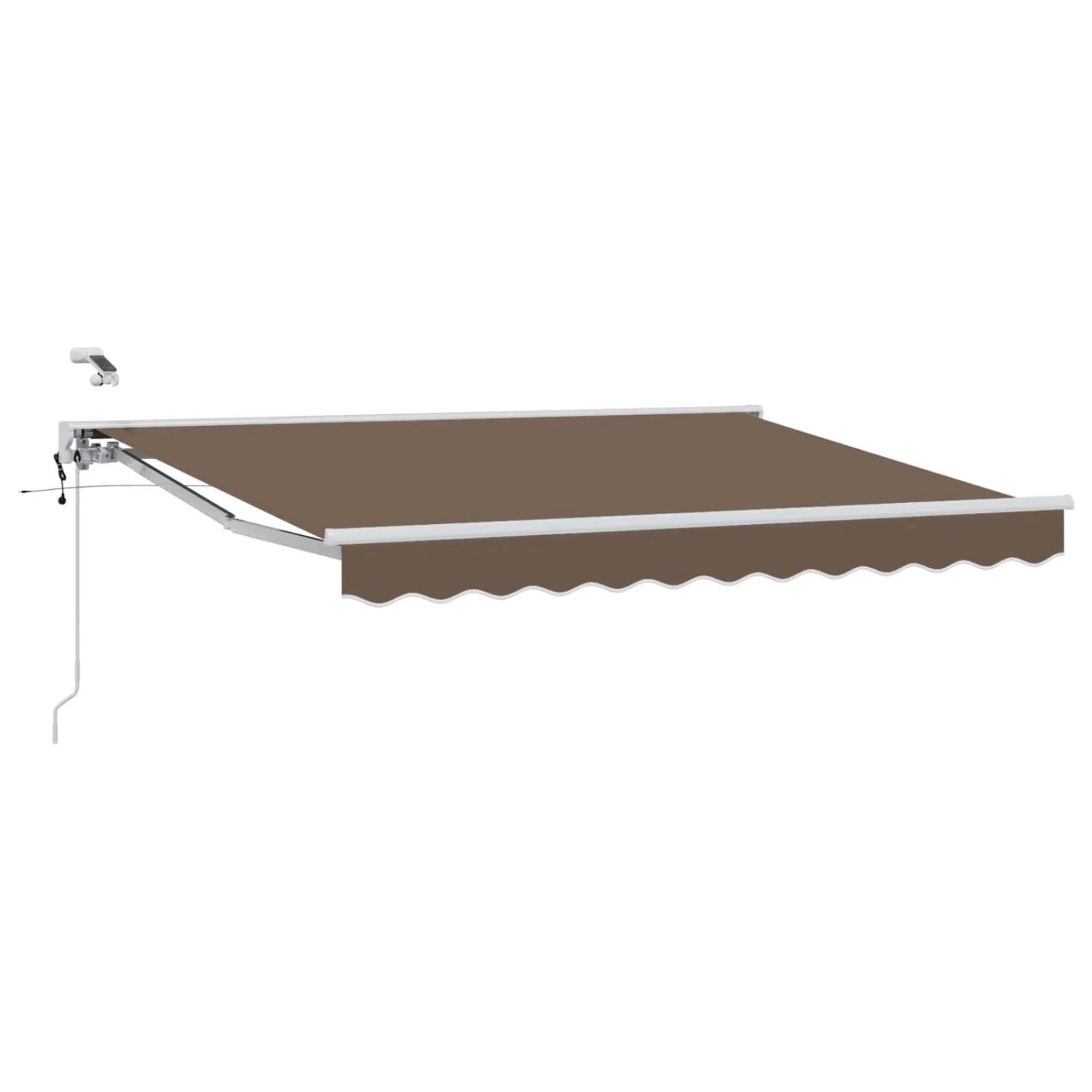 vidaXL Elektrische Ausziehbare Markise Taupe 4 x 3,5 m 3426161