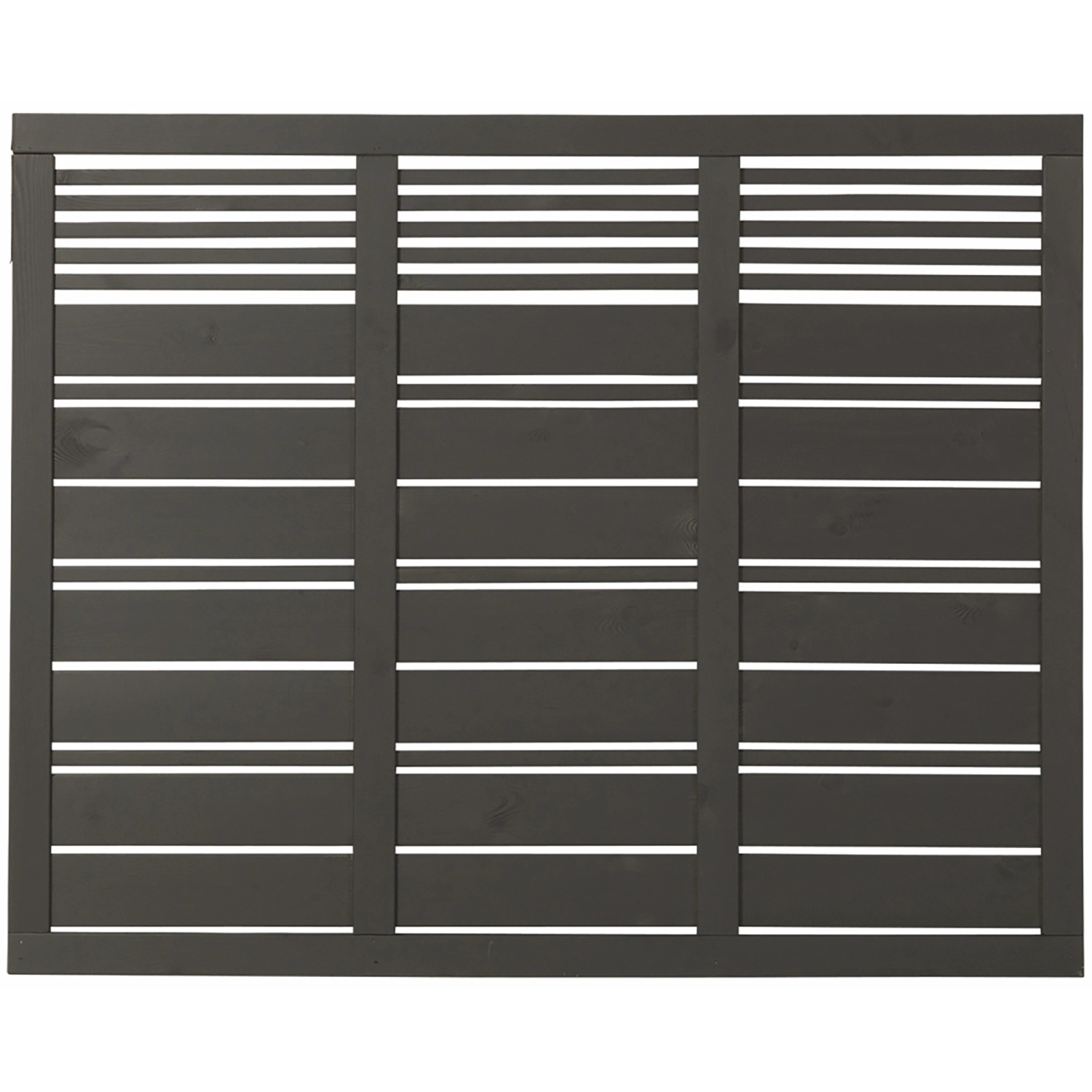 Sichtschutzzaun Silence Nadelholz Umbragrau 176 cm x 140 cm günstig online kaufen