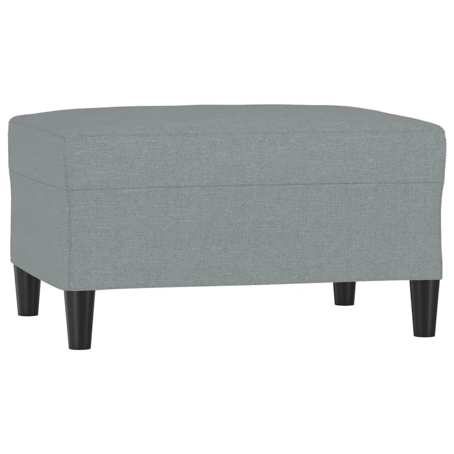 vidaXL Fußhocker Hellgrau 70x55x41 cm Stoff 349303
