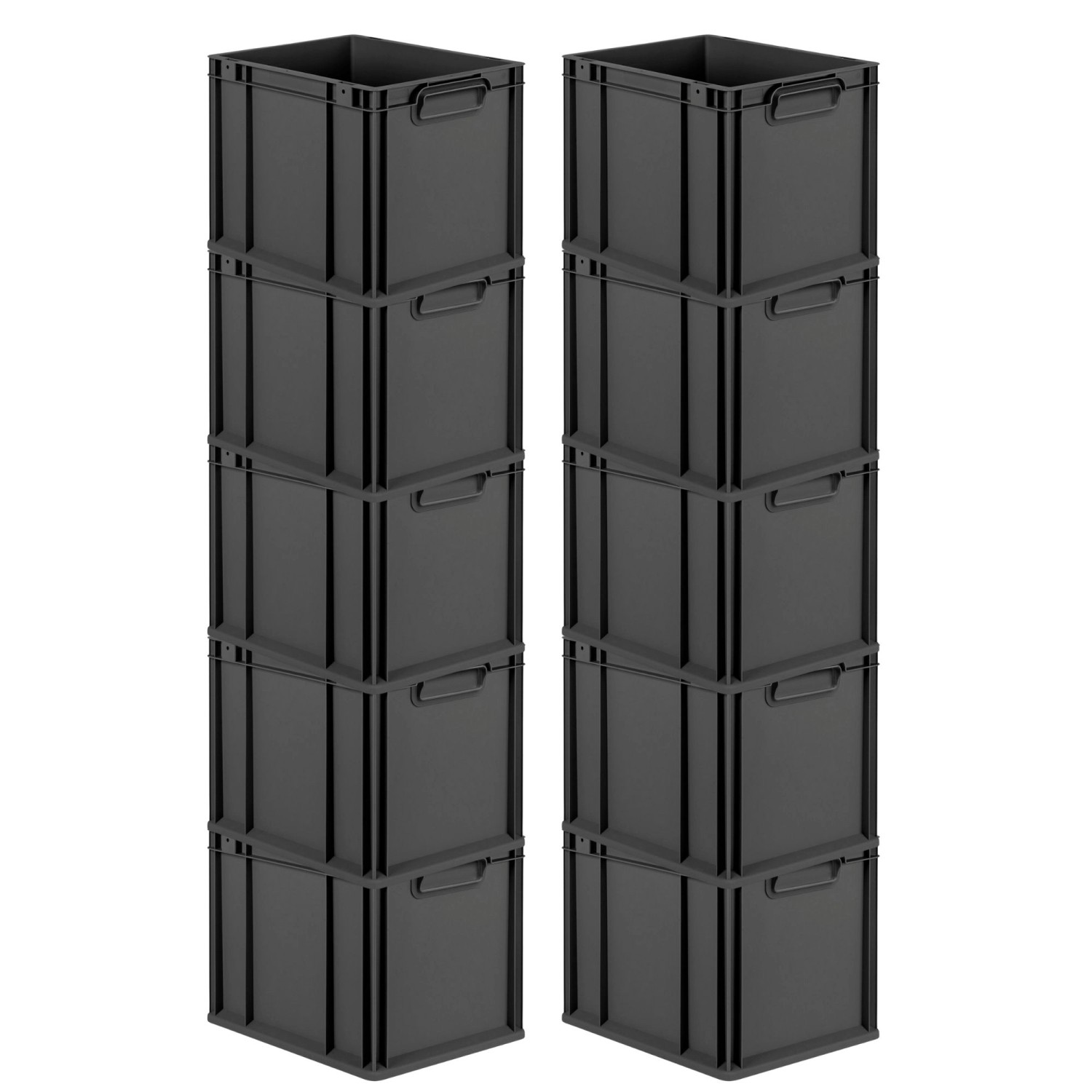 PROREGAL SparSet 10x Eurobox Nextgen Grip HxBxT 32x30x40cm 30 Liter Griffe günstig online kaufen