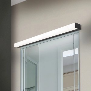 Orion Leuchten LED Spiegelleuchte 90cm IP44 3000K 4000K CCT 1800lm Schwarz