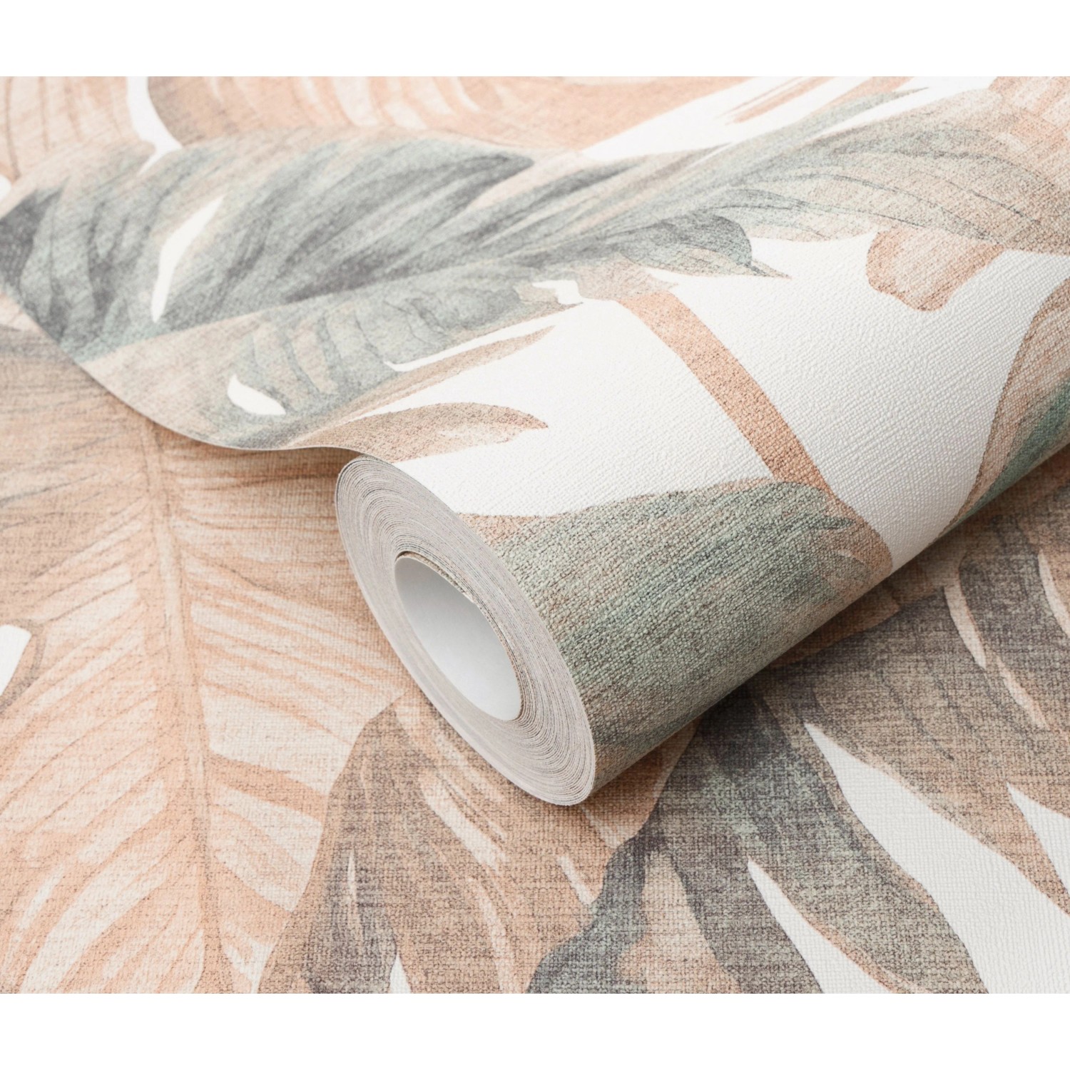 Erismann Vliestapete Forest Dreams Misty Monstera 10,05 m x 0,53 m Braun FSC®
