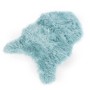Flauschiges, hellblaues KARAT Kunstfell Nelly Dekofell in Fellform.