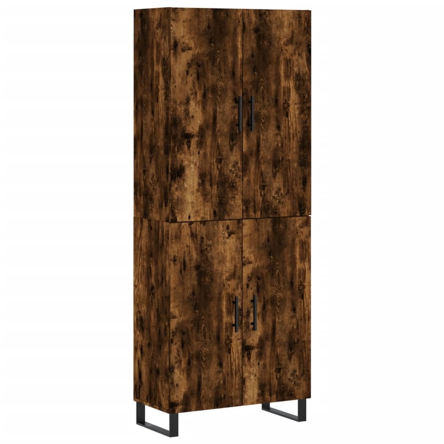 vidaXL Highboard Räuchereiche 69,5x34x180 cm Holzwerkstoff 3195704 günstig online kaufen